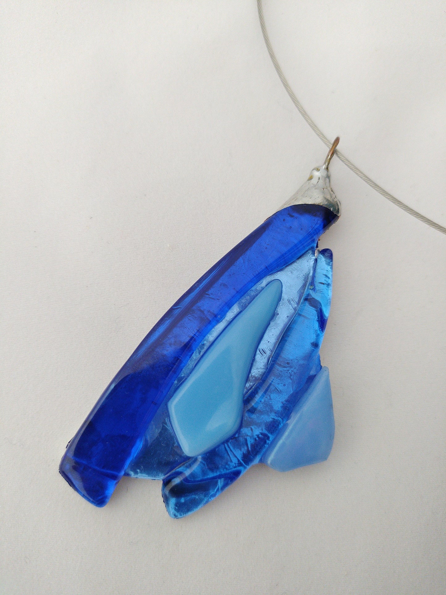 Bystra rzeka wiosną - wisior, zawieszka