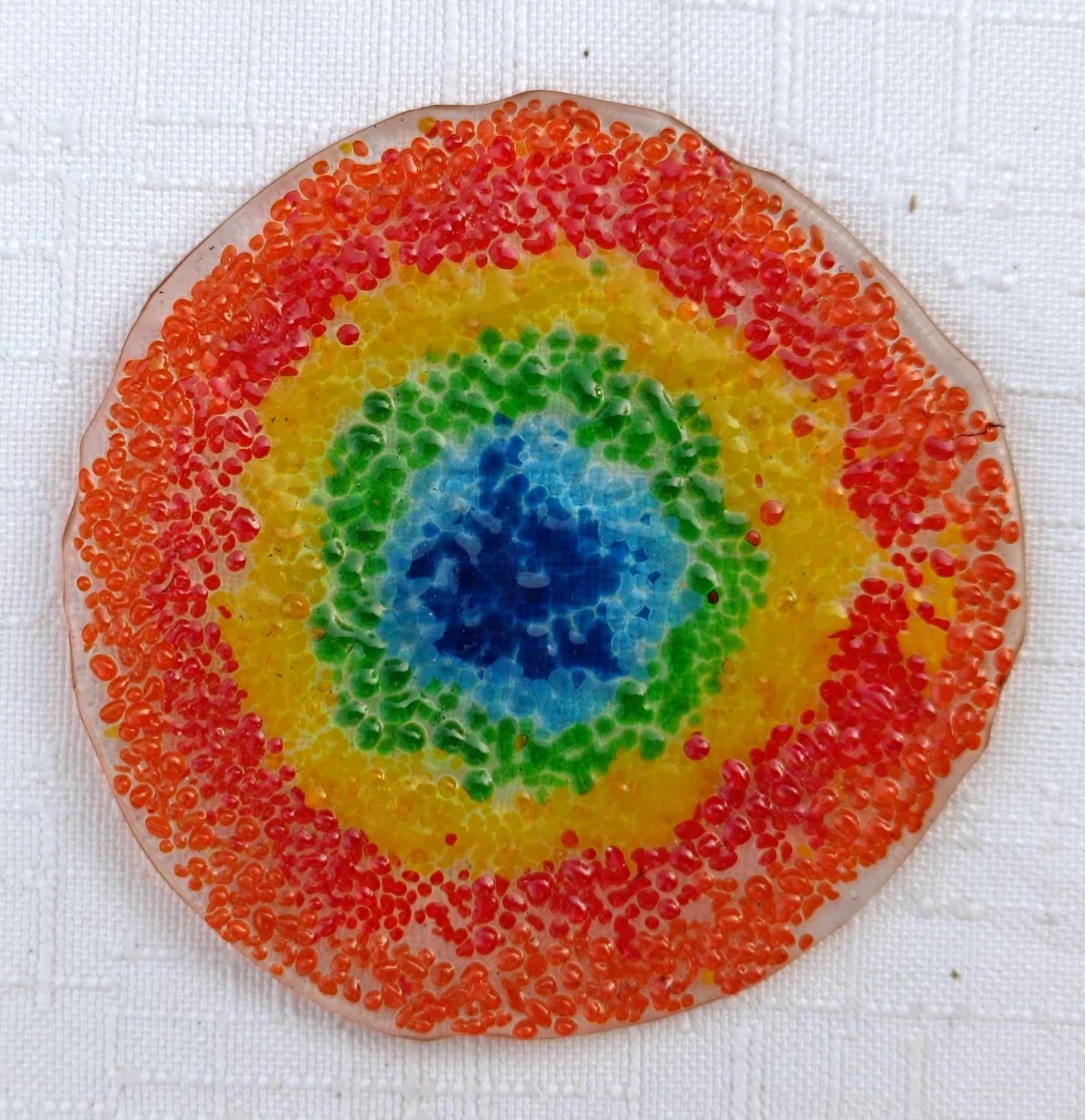 Podkładki pod kubki - słońce w jeziorze