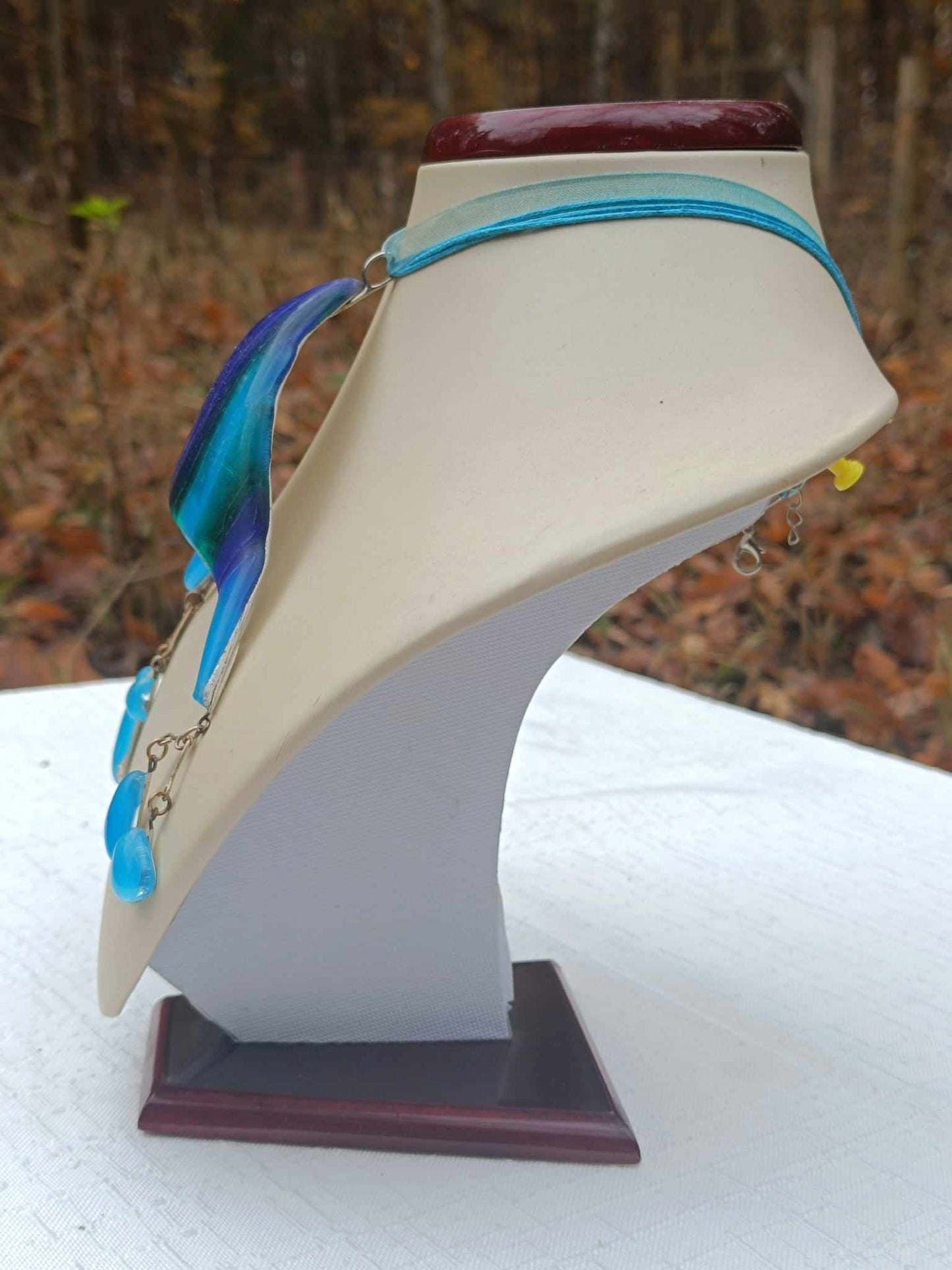 Kąpiel w lagunie - wisior, zawieszka