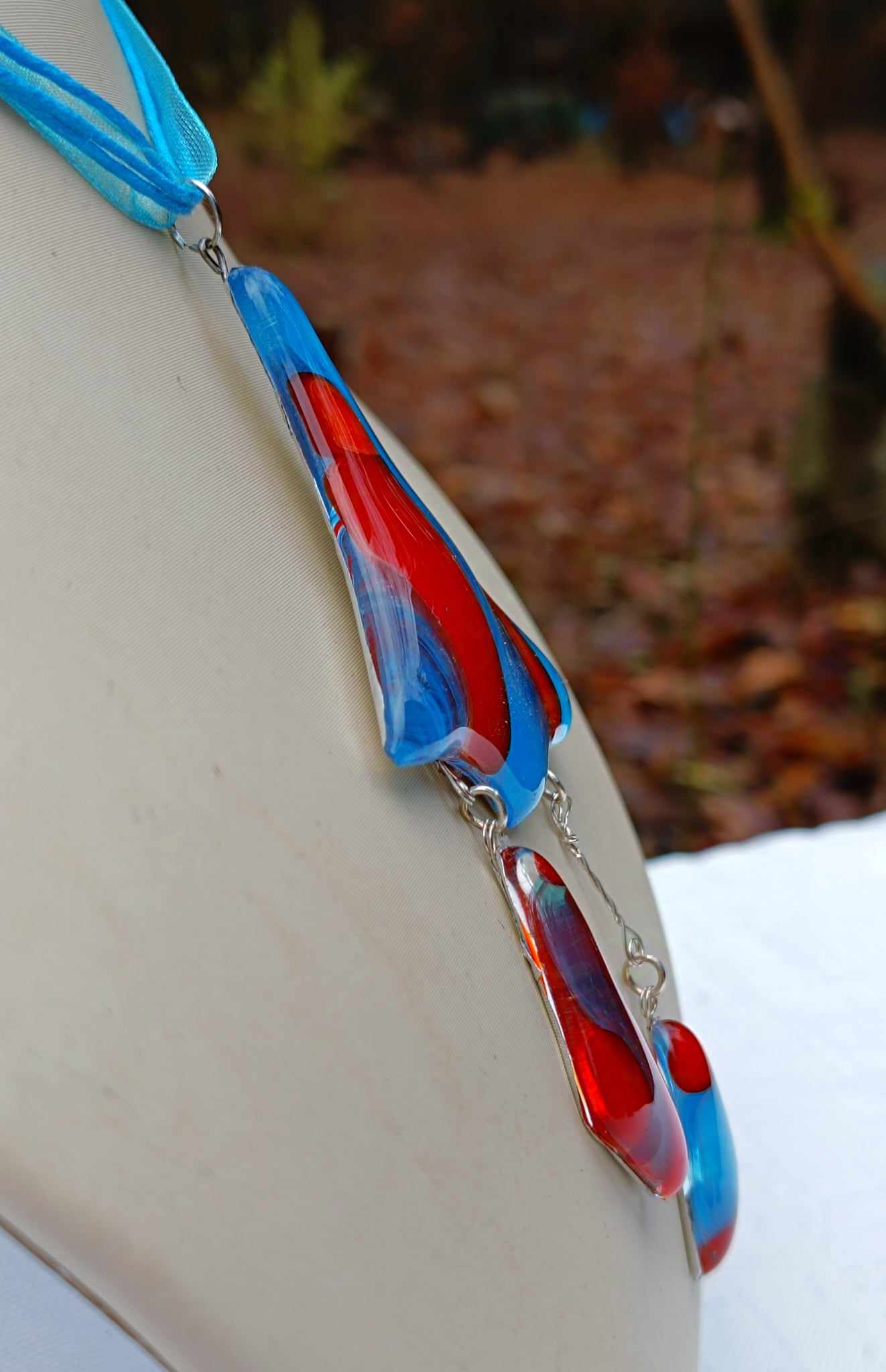 Letni deszcz - wisior - zawieszka