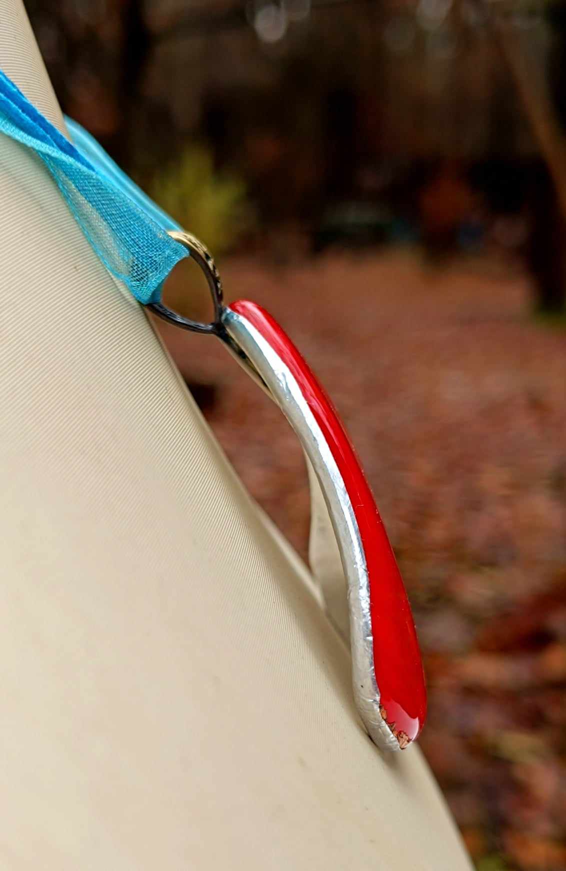 Płomień na sercu - wisiorek - zawieszka