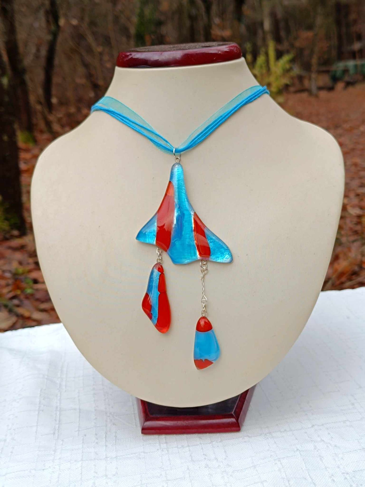 Letni deszcz - wisior - zawieszka