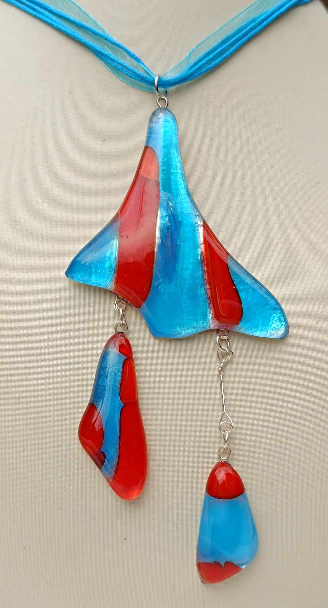 Letni deszcz - wisior - zawieszka